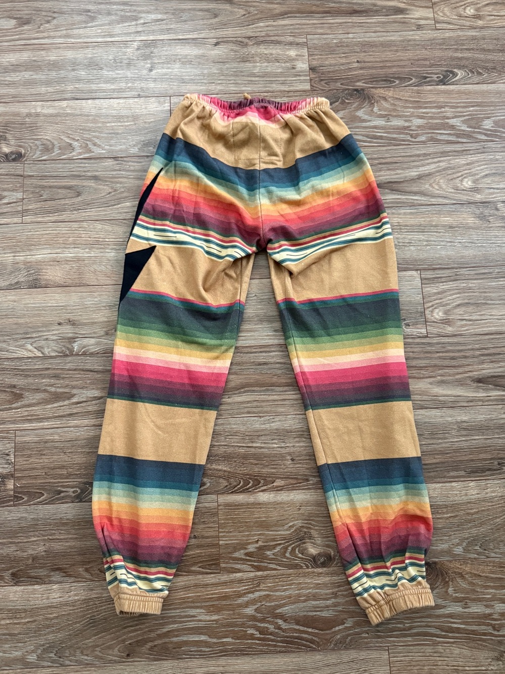 Aviator Nation Ninja hoodie tan / pink sweatshirt w/ matching pants NWT, size S - Picture 5 of 9
